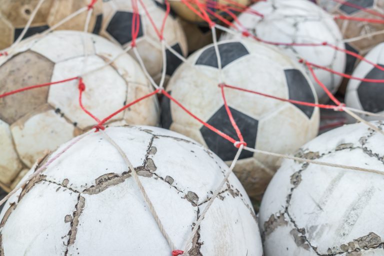 Group of Old football .
