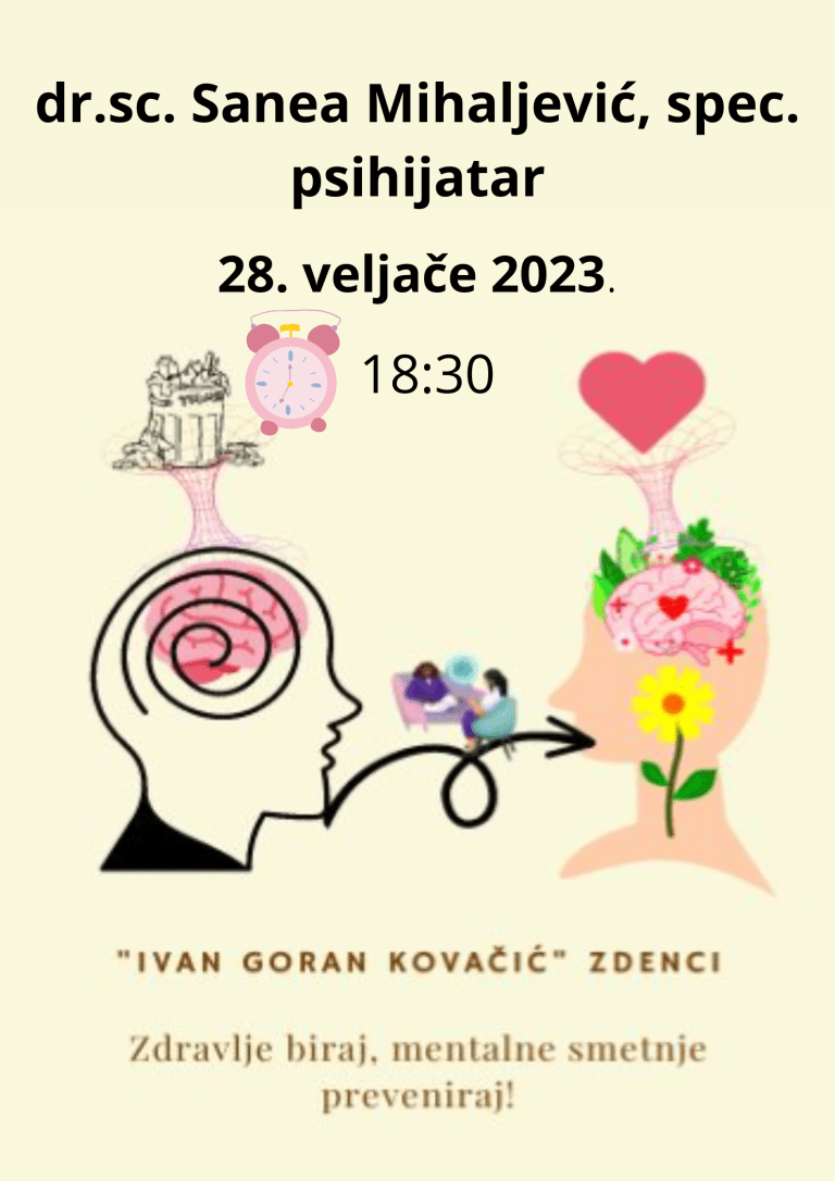 Zdravlje biraj mentalne smetnje preveniraj
