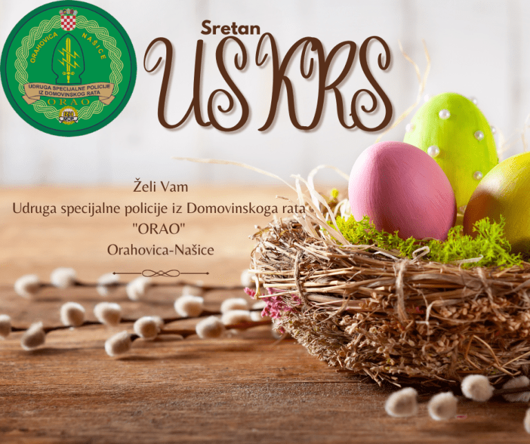 Uskrs čestitka 2023