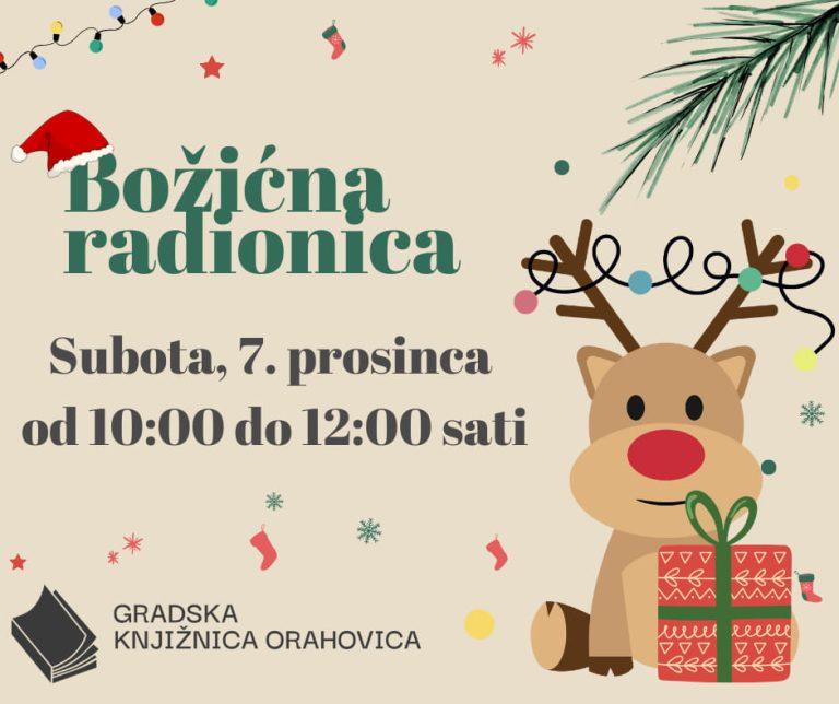 Božićna radionica - Gradska knjižnica Orahovica