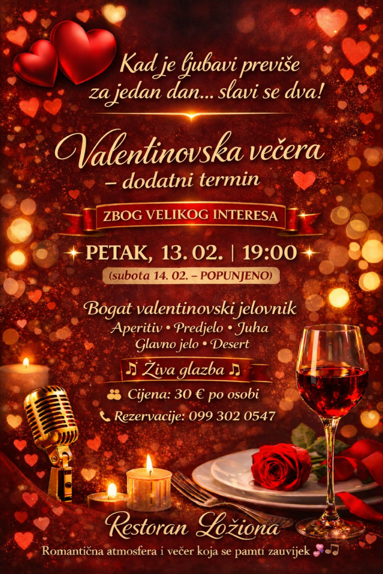 ložiona valentinovo